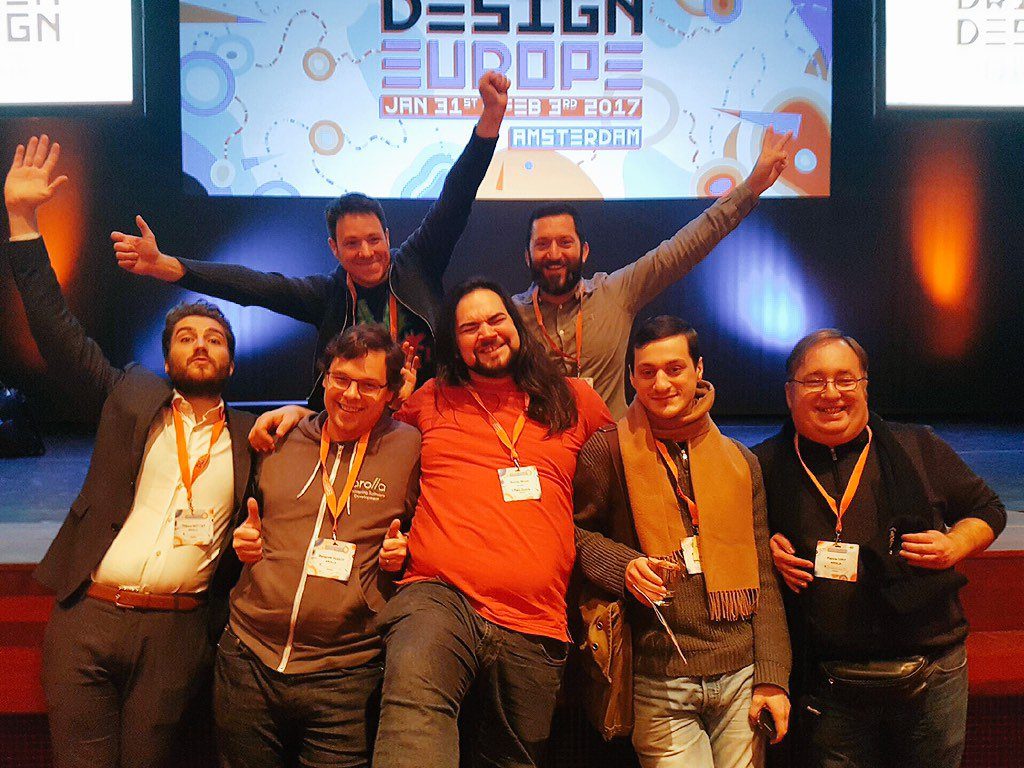  Thibaut Mottet , Benjamin Hugot , Cyrille Martraire , Romeu Moura , Houssam Fakih , Benoit Chiquet , Patrick Giry étaient tous à DDD Europe ! 